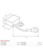 Generátor kondenzátorjai - ARS0071S(BULK)