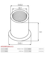 Generátor rögzítő hüvelyek - ARS0085S(BULK2)