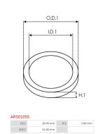 O-gyűrűk - ARS0105S