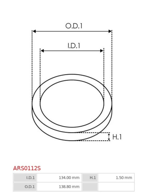 O-gyűrűk - ARS0112S