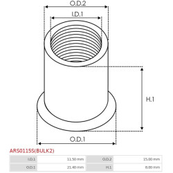 Generátor rögzítő hüvelyek - ARS0115S(BULK2)