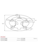 Generátor egyenirányítók és szabályozók tárcsái - ARS2030S