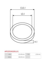 O-gyűrűk - ARS2034S(BULK)