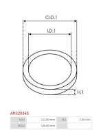 O-gyűrűk - ARS2034S