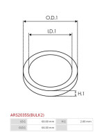 O-gyűrűk - ARS2035S(BULK2)