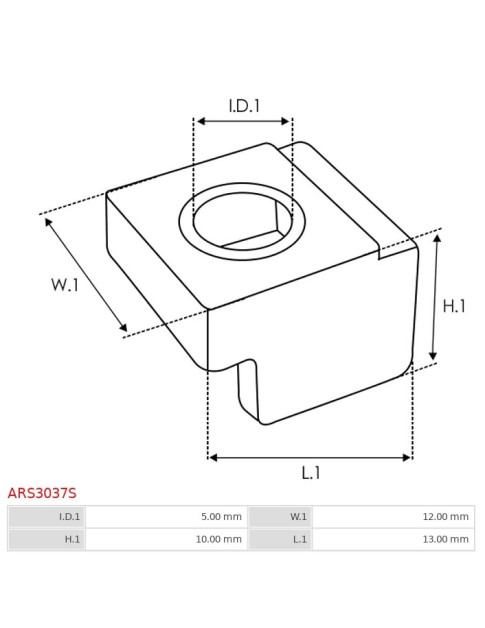 Generátor tekercselések rögzítései - ARS3037S