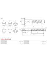 Csavarjai - ARS4019S(BULK2)