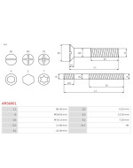 Csavarjai - ARS6001