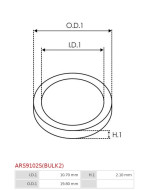 Alátétek - ARS9102S(BULK2)