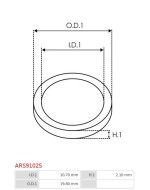 Alátétek - ARS9102S