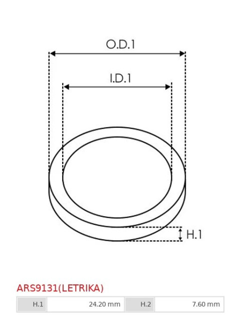 Tömítések - ARS9131(LETRIKA)
