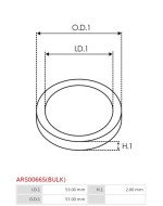 O-gyűrűk - ARS0066S(BULK)