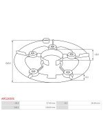 Generátor egyenirányítók és szabályozók tárcsái - ARS2030S