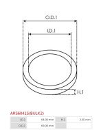 O-gyűrűk - ARS6041S(BULK2)