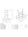 Generátorok kommutátorai - ASL9052S