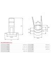 Generátorok kommutátorai - ASL9053S(BULK2)