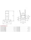 Generátorok kommutátorai - ASL9055S(BULK2)