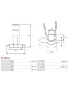 Generátorok kommutátorai - ASL9061S