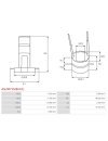 Generátorok kommutátorai - ASL9071S(BULK)