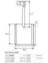 Indítómotorok keféi - BSX76(SCHUNK)