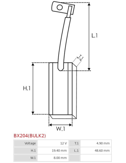 Gererátor kefék - BX204(BULK2)