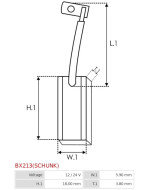 Gererátor kefék - BX213(SCHUNK)