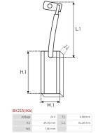 Gererátor kefék - BX215(IKA)