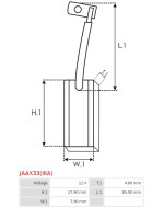 Gererátor kefék - JAAX33(IKA)