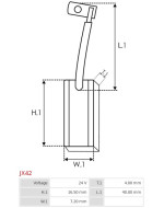 Gererátor kefék - JX42