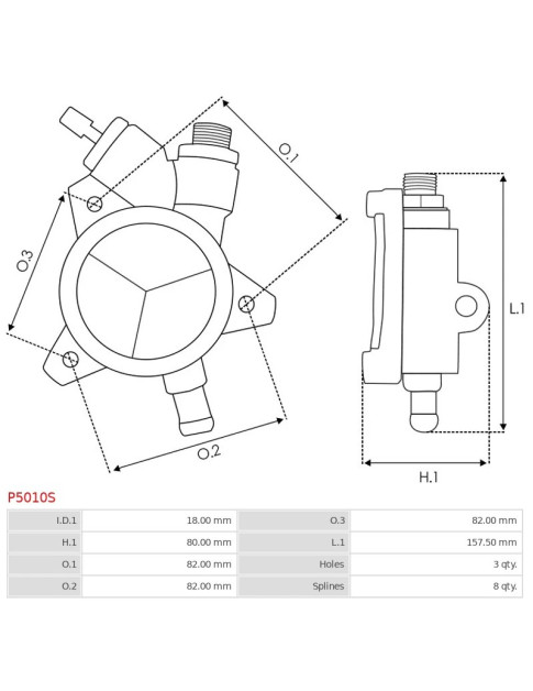 Generátor szivattyúk - P5010S