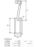 Gererátor kefék - PX60(BULK)