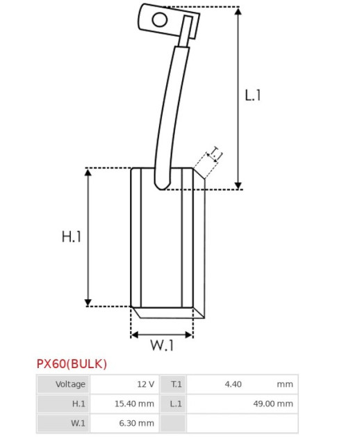 Gererátor kefék - PX60(BULK)