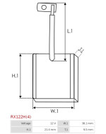 Indítómotorok keféi - RX122H(4)