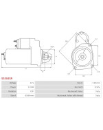 Indítómotor - S5304SR