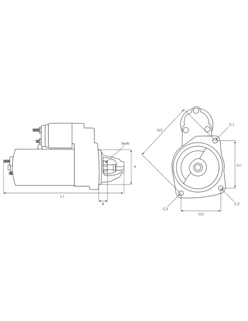 Indítómotor - S6248(DENSO)