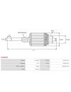 Indítómotor rotorjai - SA5025