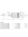 Indítómotor rotorjai - SA9040S