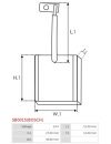 Indítómotorok keféi - SB0015(BOSCH)