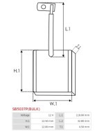 Indítómotorok keféi - SB5037P(BULK)