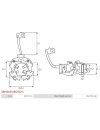 Indítómotorok kefetartói - SBH0031(BOSCH)