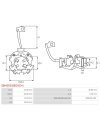 Indítómotorok kefetartói - SBH0033(BOSCH)