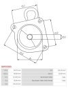 Indítómotor házai - SBR5058S