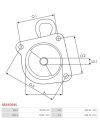 Indítómotor házai - SBR5059S