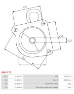 Indítómotor házai - SBR0075