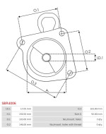 Indítómotor házai - SBR4006
