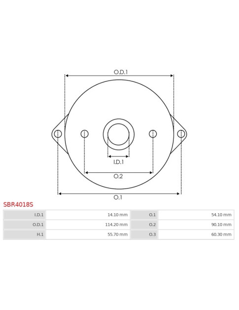 Hátsó fedelek - SBR4018S