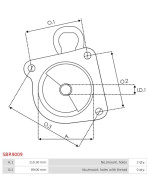 Indítómotor házai - SBR9009