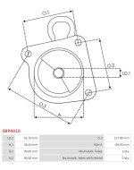 Indítómotor házai - SBR9010