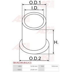 Indítómotorok perselyei - SBU9228S(BULK2)