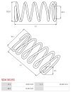 Indítómotor bendixek rugói - SDK3015S
